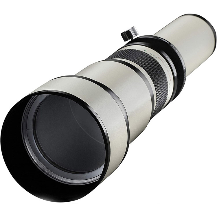 Obiectiv pentru cameră cu zoom de 650-1300 mm