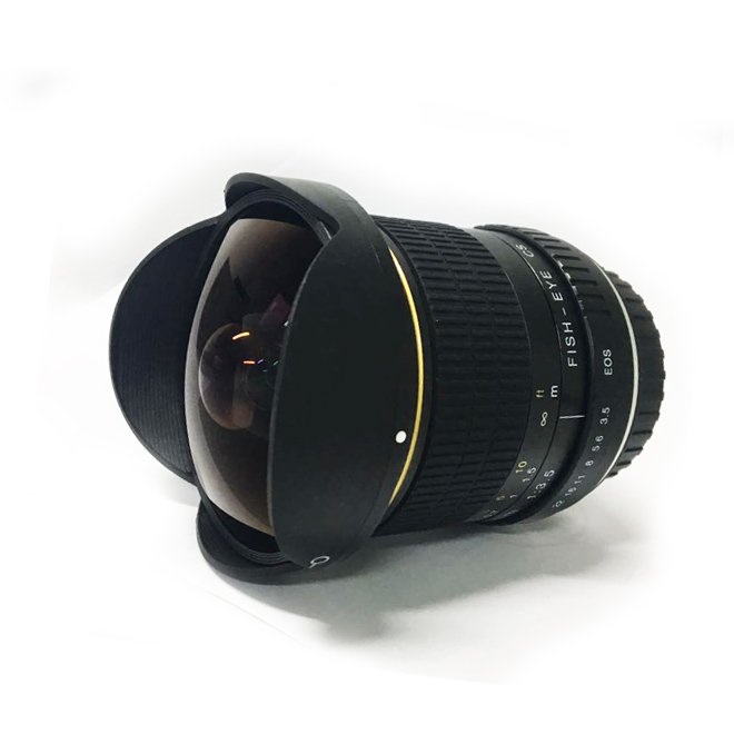 Obiectiv pentru camera SLR fisheye de 8 mm
